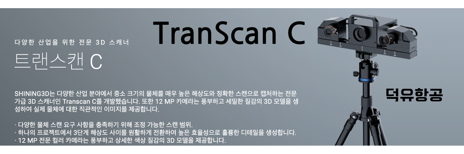 트랜스캔C 샤이닝3D