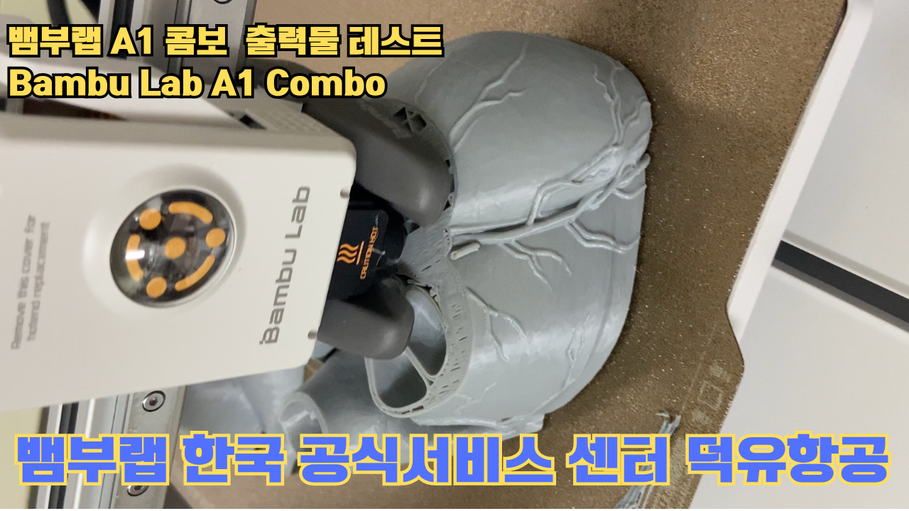 뱀부랩 A1 콤보 출력물 테스트 심장 #뱀부랩 #A1 #A1콤보 #A1combo #Bambulab 뱀부랩 A1 콤보 출력물 테스트 심장 #뱀부랩 #A1 #A1콤보 #A1combo #Bambulab