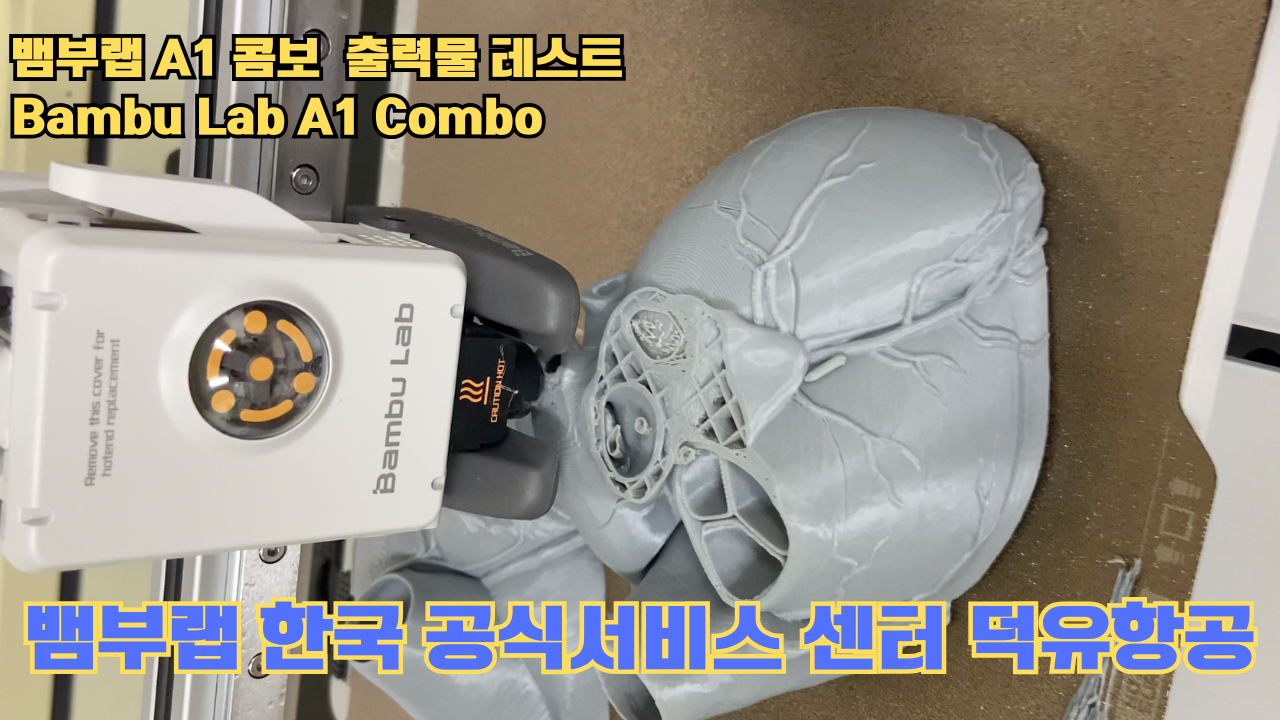 뱀부랩 A1 콤보 출력물 테스트 심장 #뱀부랩 #A1 #A1콤보 #A1combo #Bambulab 뱀부랩 A1 콤보 출력물 테스트 심장 #뱀부랩 #A1 #A1콤보 #A1combo #Bambulab