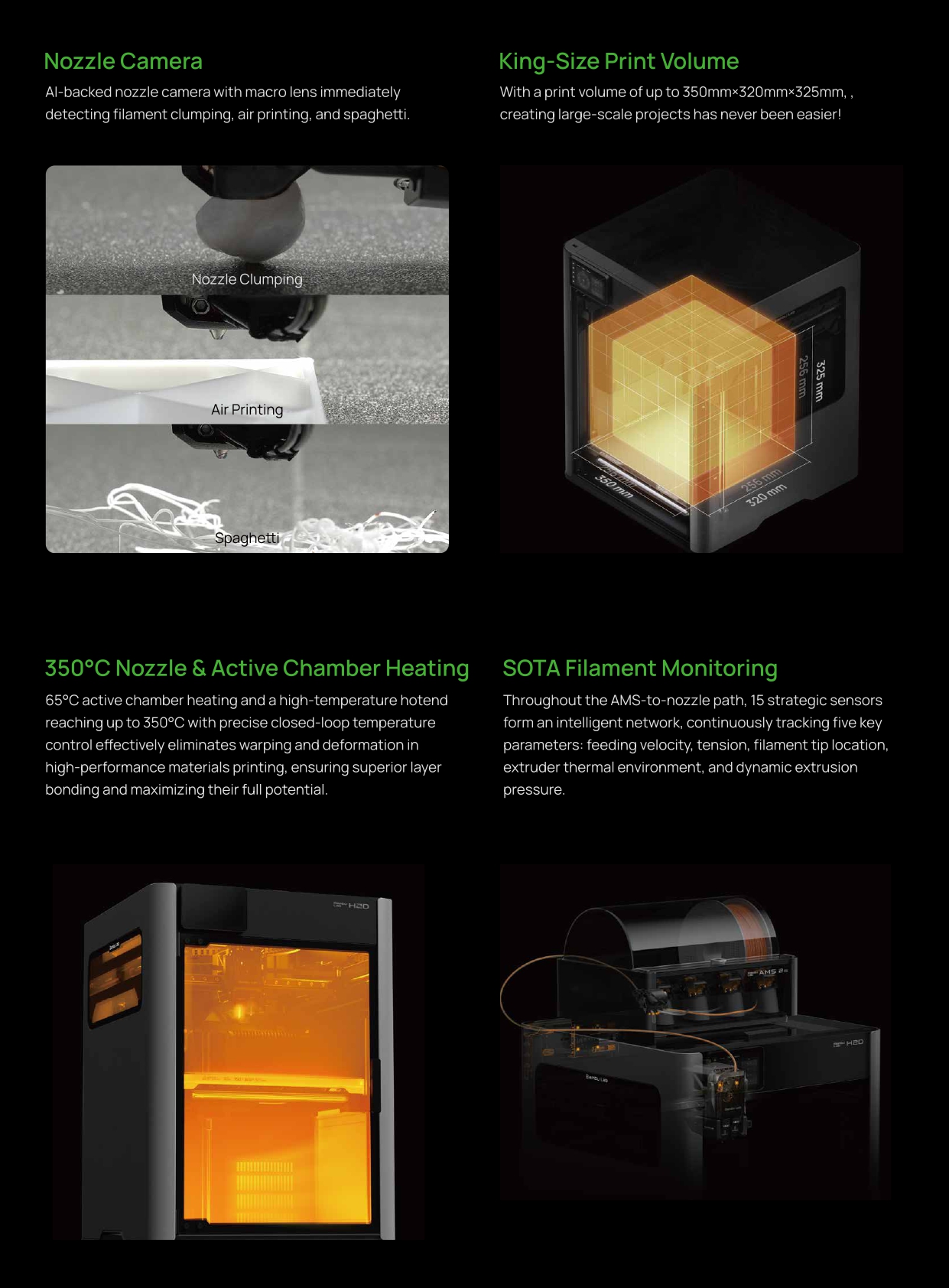 뱀부랩 H2D 3D 프린터; Bambu Lab 3D Printer 뱀부랩 H2D 3D 프린터; Bambu Lab 3D Printer