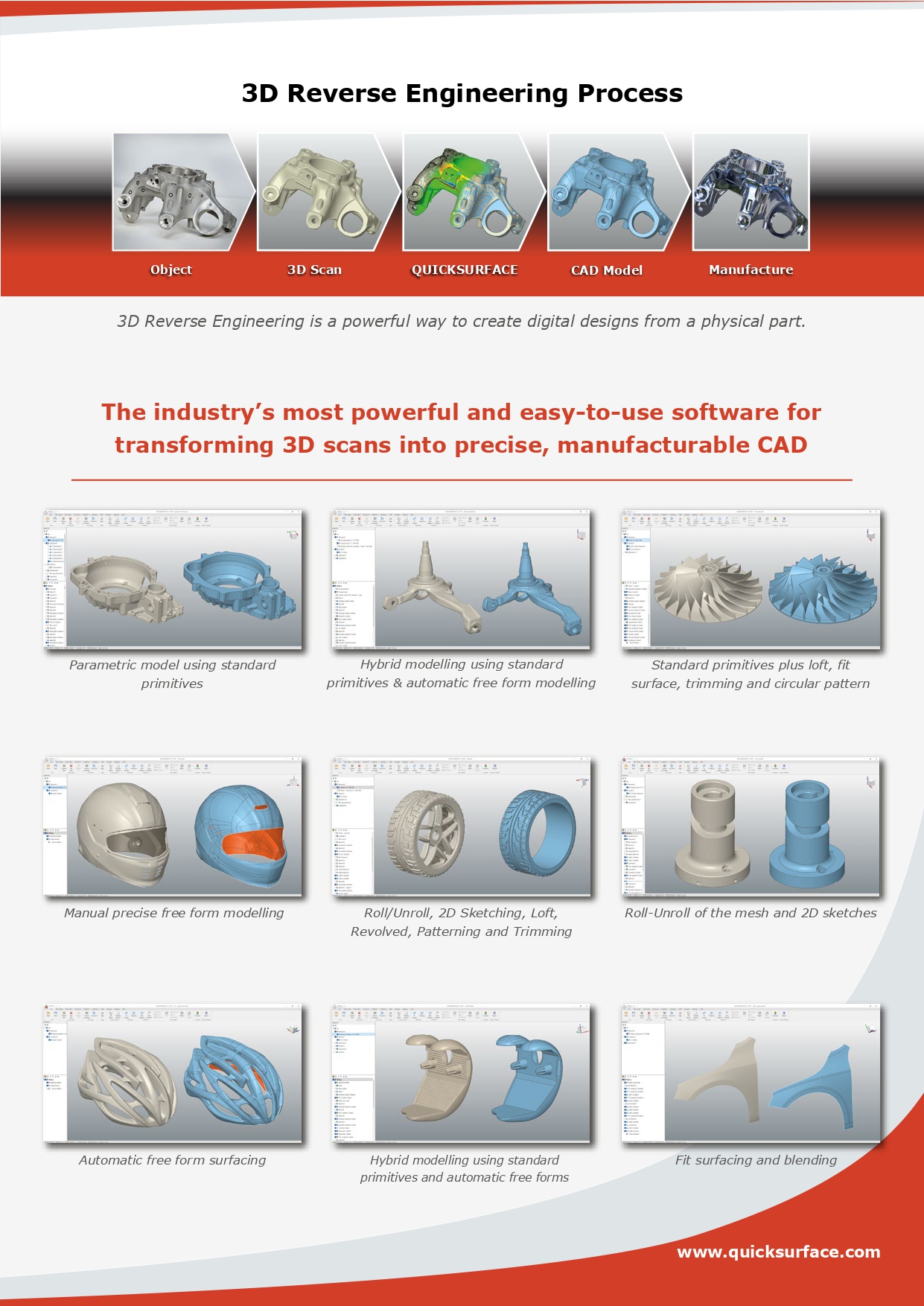 퀵서페이스 CAD모델 전문 리버스 엔지니어링 소프트웨어 #QuickSurface #3D스캐닝 #덕유항공 #STL #OBJ #PTX 3D스캐닝에서 CAD 데이터를 책임지는 소프트웨어