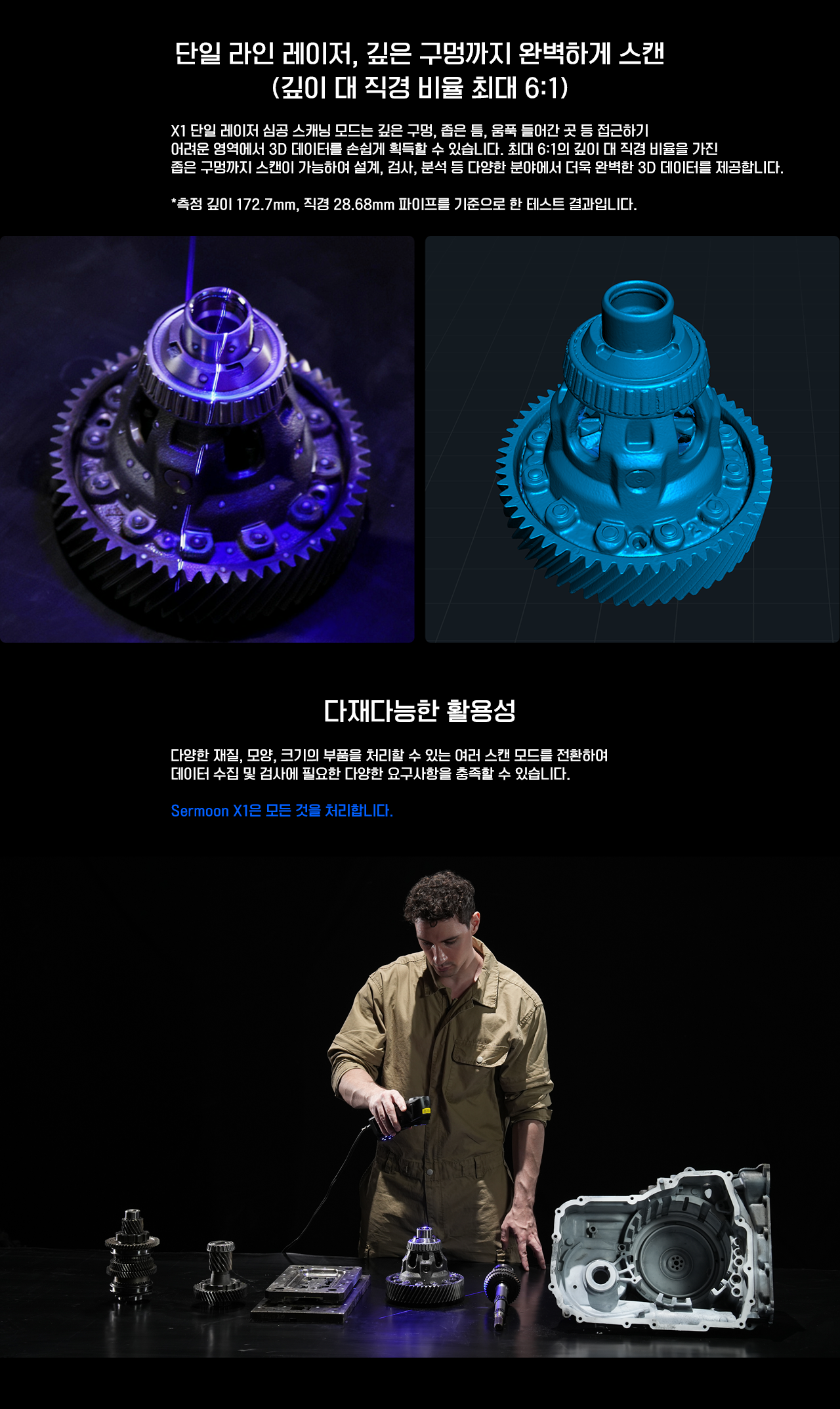 크리얼리티 3D스캐너 서문 X1 제품 장점 소개 #크리얼리티 #SermoonX1