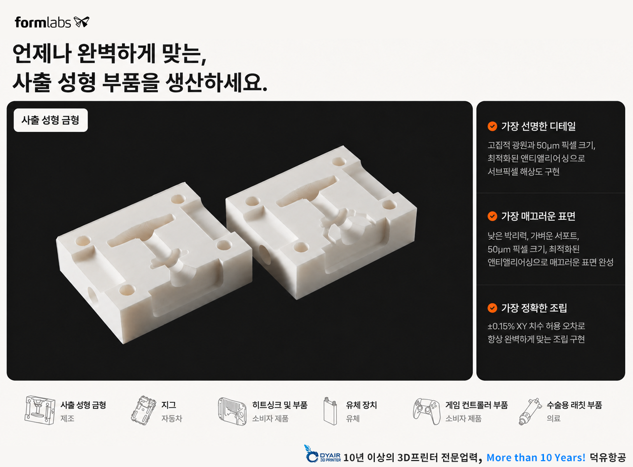 레진 3D프린터, 껍데기 말고 안을 보십시오 — Formlabs Form 4 완전 해부, 무엇이 다른지 설명합니다.