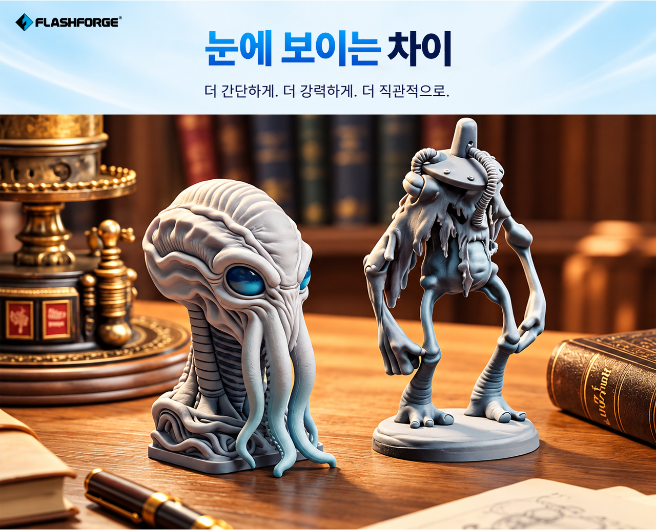 Flashforge CJ270, 풀컬러 3D프린터, 덕유항공에서 판매합니다.
